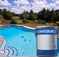 Краска для бассейна и бетонных резервуаров быстросохнущая Станколак 560 уп.1 кг голубая (разлив)