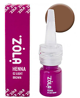 Хна для бровей ZOLA Henna 02 Light Brown,5г