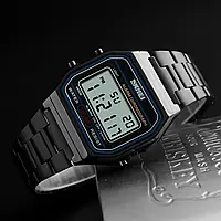 Чоловічий наручний годинник skmei 1647si, спортивні годинники Skmei Оригінал