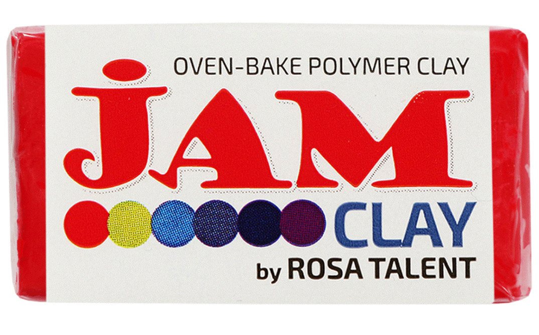 Полімерна глина Пластика Jam Clay Журавлина 20г