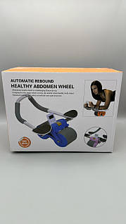 Тренажер для преса та зміцнення спини HEALTHY ABDOMEN WHEEL DL-431