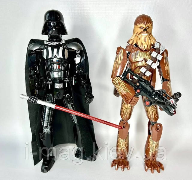 Сборная фигурка Чубакка Star Wars Игрушка-конструктор Чубакка Звездные войны