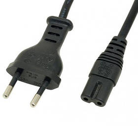 Кабель живлення 2 pin 1.5 м 220V