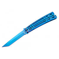Ніж балісонг Grand Way 15-AB (blue anodized)