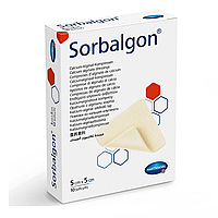 Sorbalgon 5х5см - Повязка с кальций-альгинатом