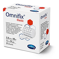 Omnifix Elastic 2,5см x 10м - Фиксирующий эластичный пластырь (упаковка 2 шт)