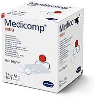 Medicomp Extra 7,5х7,5см - Стерильные сорбционные салфетки из нетканого материала (2*25 шт)