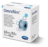 Omnifilm 2,5 см х 9,1 м - Пластырь фиксирующий из прозрачной пленки