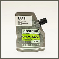 Краска акриловая Sennelier Abstract 60 мл матовая Желто зеленый яркий Bright Yellow Green