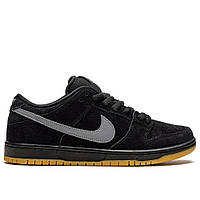 Nike SB Dunk Black Grey Fog, Мужские кроссовки, найк данк