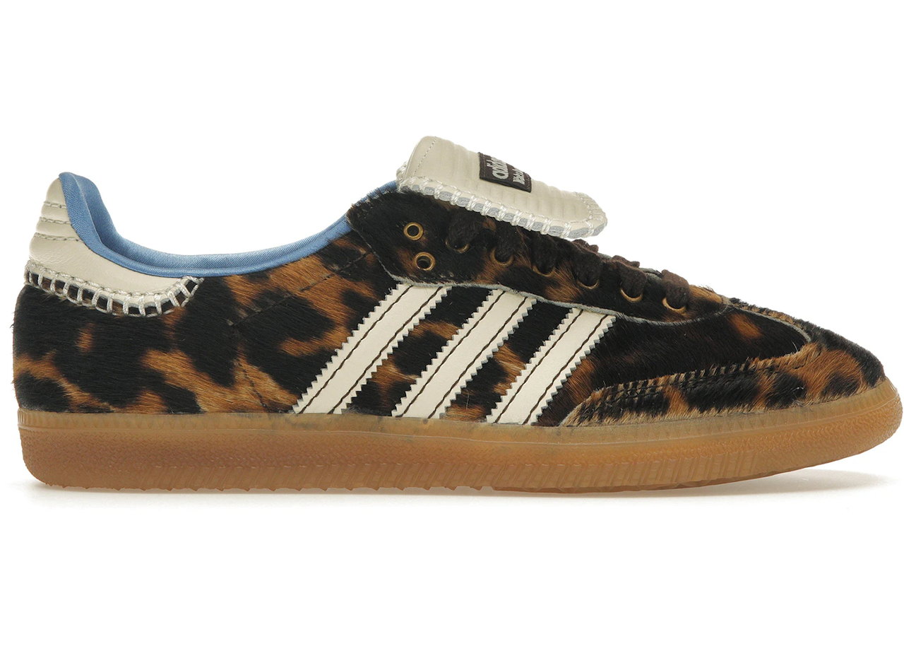 Кросівки Adidas Samba Nylon Wales Bonner Dark Brown Leopard - IE0578