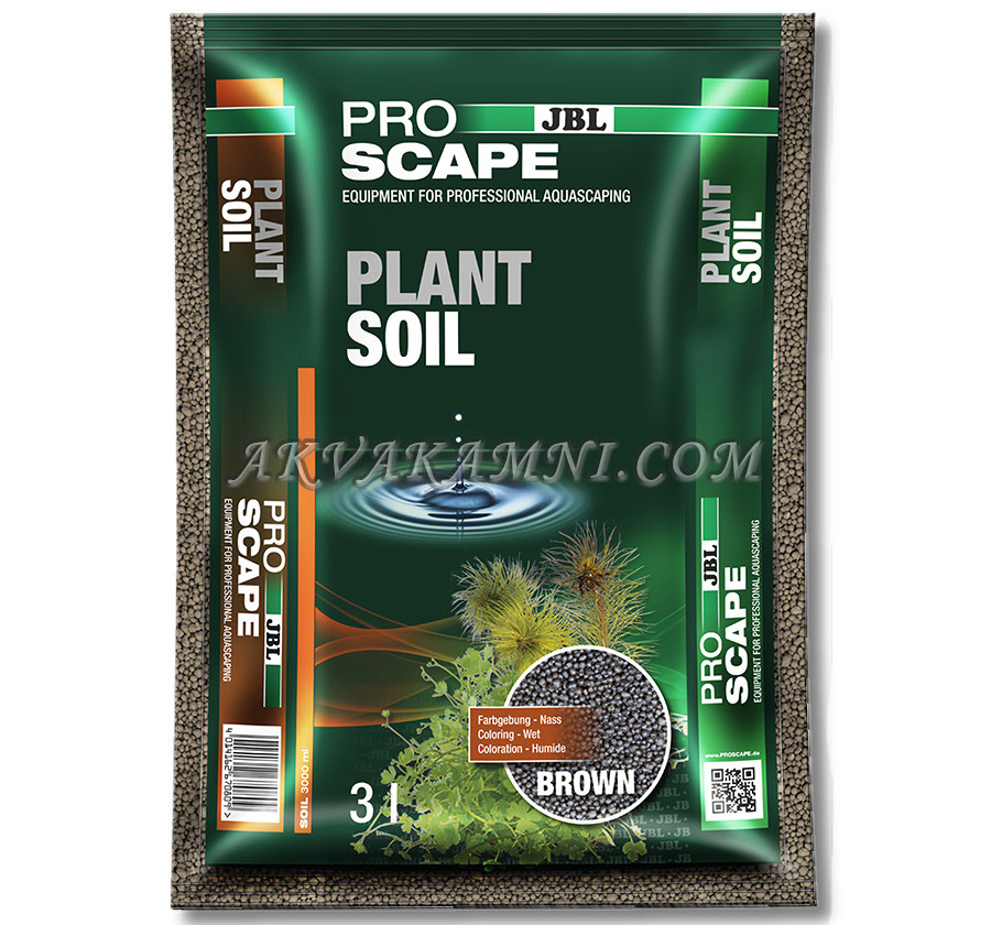 Питательный грунт JBL ProScape PlantSoil BROWN 3L для аквариума - фото 1 - id-p330622612