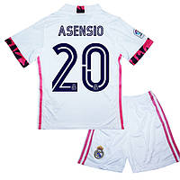 Детская футбольная форма ASENSIO 20 Реал Мадрид 2020-2021 Adidas Home 125-135 см (set3040_121829)