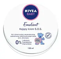 Nivea Baby, S.O.S Emolient, успокаивающий крем, 150 мл (2239270)
