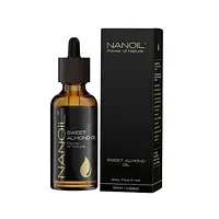 Nanoil, Sweet Almond Oil, миндальное масло для ухода за волосами и телом, 50 мл (6951922)