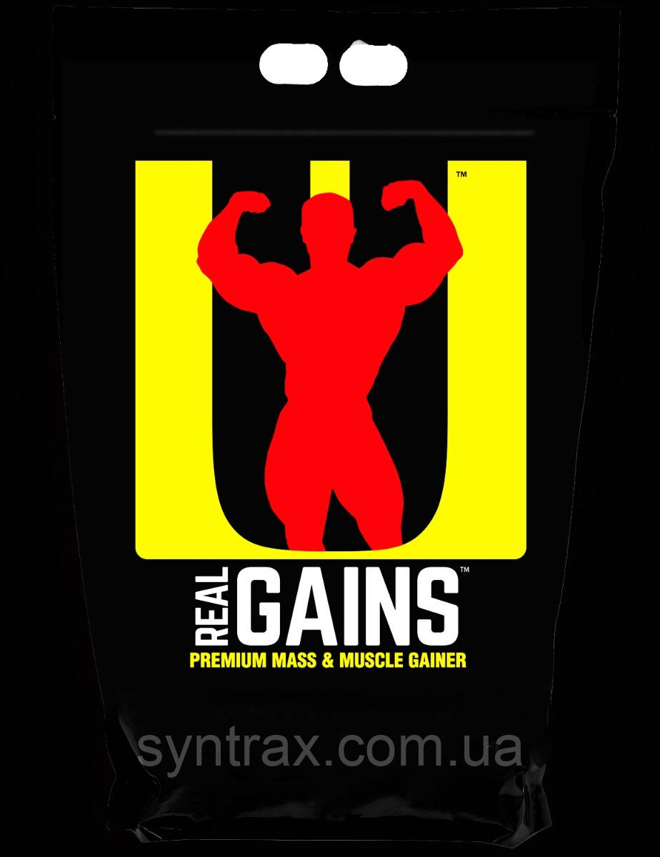 Universal Nutrition Real Gains 4,8 kg Vanilla гейнер