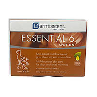 Капли по уходу за кожей и шерстью собак Dermoscent ESSENTIAL-6 spot-on for dog (0-10кг) Pan