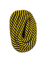 Скакалка для художественной гимнастики Deportivo 3м желто-черная 22993016