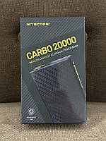 Внешнее зарядное устройство Power Bank Nitecore CARBO 20000 (20W, QC 3.0, 20000mAh)