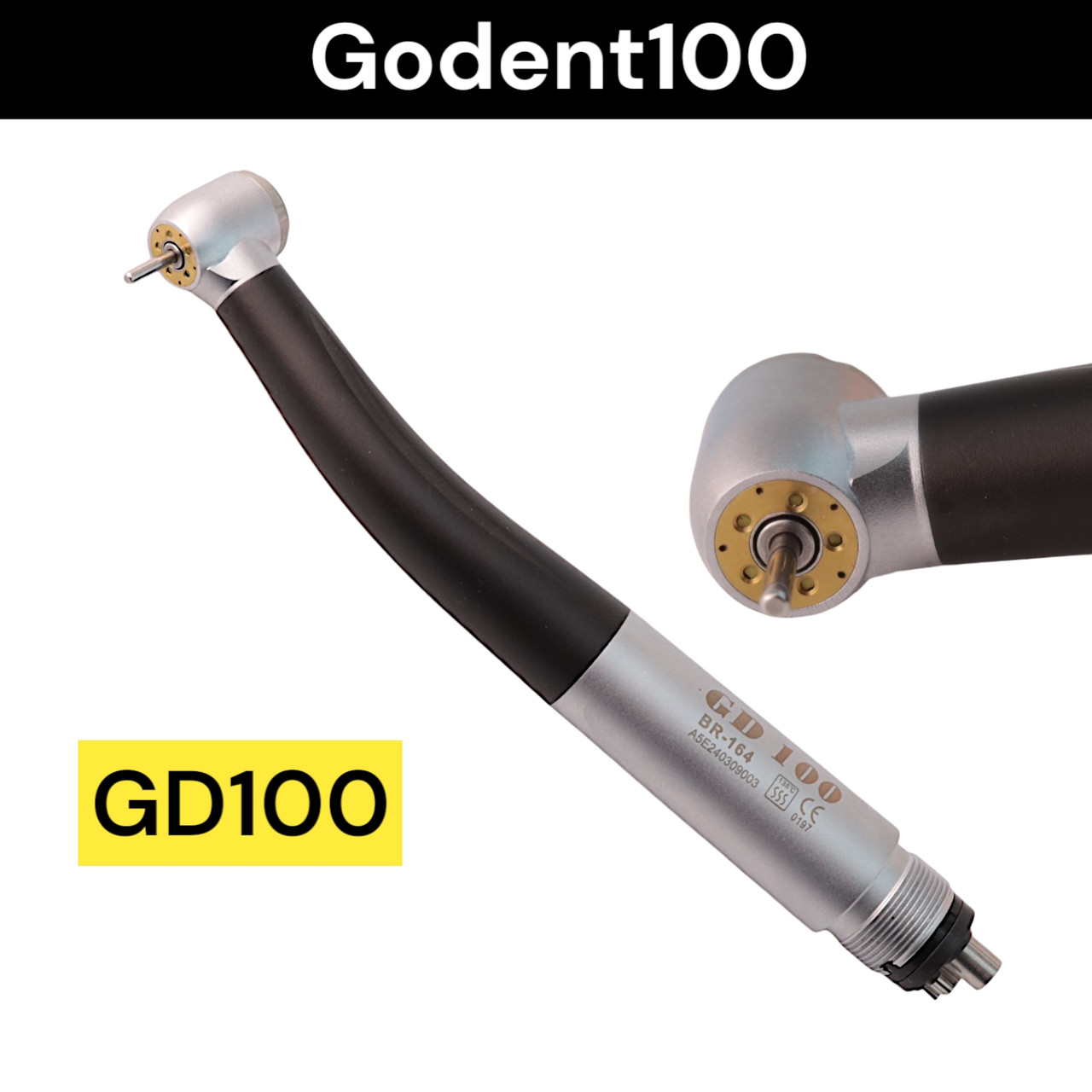 Турбінний Ортопедичний наконечник GD100 AS-ET LED, фото 1