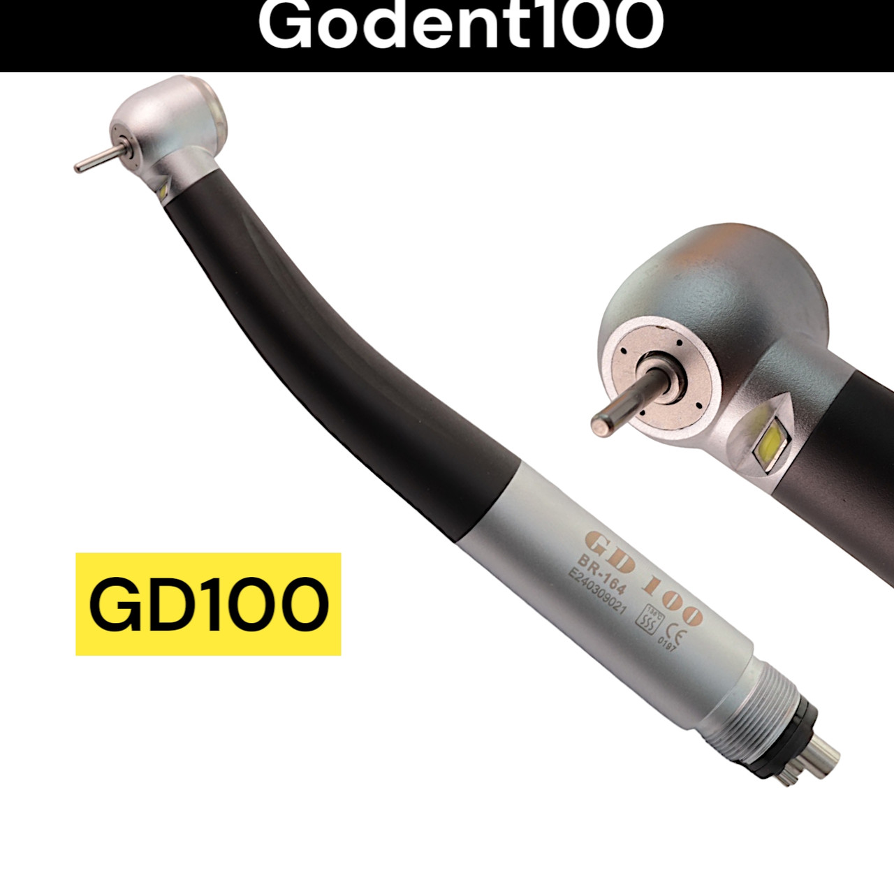 Турбінний Ортопедичний наконечник GD100 ET-164 LED