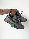 Кросівки чоловічі сірі Adidas Yeezy 350 V2 Space Ash Due (11384), фото 5