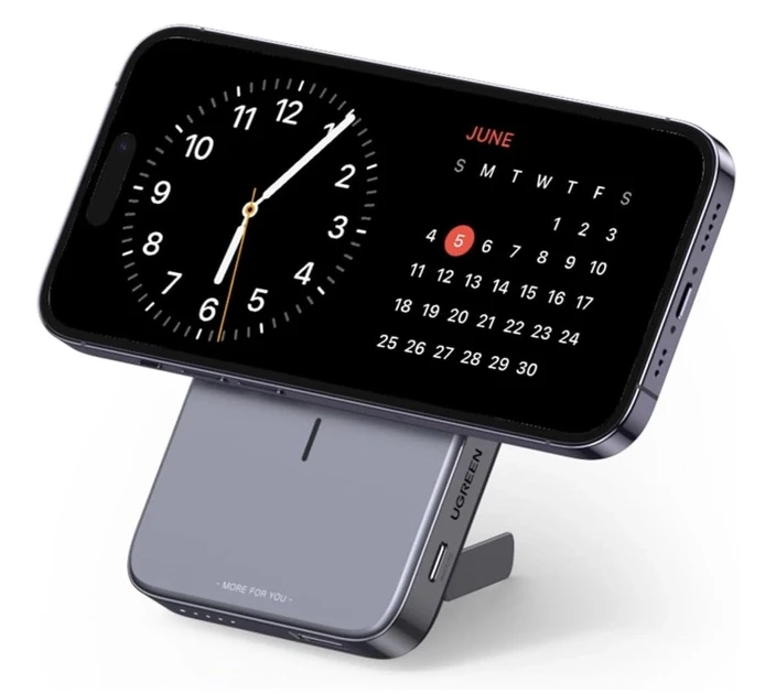 Магнітна батарея UGREEN Magnetic Magsafe Powerbank 10 000mAh 20W USB-C для iPhone 15/15 Pro/15 Pro Max, iPhone 14/ 13/12 Series