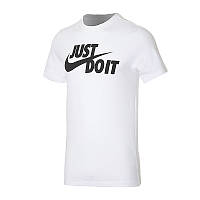 Футболка мужская Nike M Nsw Tee Just Do It Swoosh (AR5006-100) XL Белый KC, код: 7814967