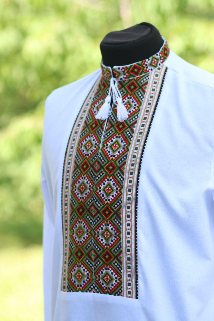 Чоловіча вишита сорочка "Ніко" SJ-0015