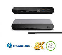 Докстанция Belkin USB-C Thunderbolt 4 Triple Display Dock 8K INC006VFSGY (код 1450179)