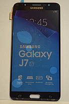 Дисплей Samsung J710 Galaxy J7 з сенсором Чорний Black оригінал , GH97-18855B, фото 3
