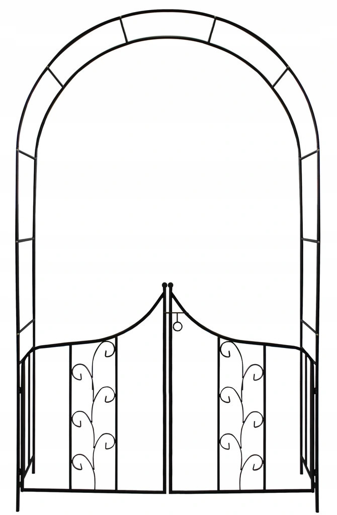 Арка садовая-пергола GardenLine PERG-N6092 138 x 40 x 240 см Черный GI, код: 7548283 - фото 1 - id-p2173632010