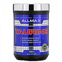 ALLMAX Nutrition, Таурин, без добавок, веганский продукт без глютена, 3000 мг, 400 г