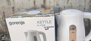 Електричний чайник Gorenje K 17WII No 231808303, фото 4
