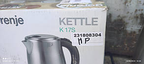 Електричний чайник Gorenje K 17S No 231808304, фото 4