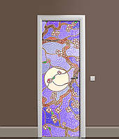Наклейка на дверь Zatarga Граненое стекло 650х2000 мм KC, код: 5561837