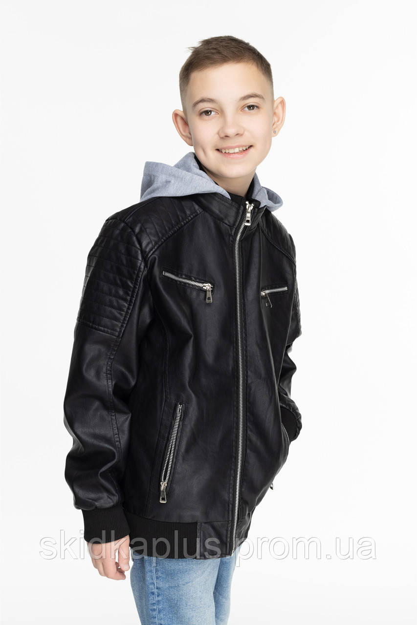 Куртка для хлопчика Activa Sport YM-316 164 см Чорний (2000989561002) SP, код: 8115098