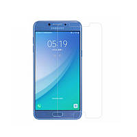 Защитное стекло Glass 2.5D для Samsung Galaxy C7 (81929) KC, код: 222871