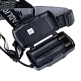 Налобний світлодіодний ліхтар T-070 на світлодіоді Cree XHP50, з датчиком руху shustar, фото 3