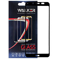 Защитное стекло Walker 3D Full Glue для Xiaomi Redmi 7A Black KC, код: 7436078