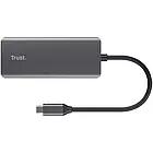 USB-хаб TRUST Dalyx 6-in-1 Multiport Adapter (24968) Gray, фото 5