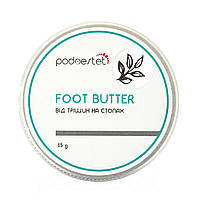 Баттер от трещин на стопах «Эвкалипт» Podoestet Foot butter 35 г PK, код: 8389427