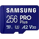 Карта памяті Samsung microSDXC Pro Plus 256GB UHS-I U3 V30 A2 Class 10 + SD-adapter (MB-MD256SA/EU), фото 3