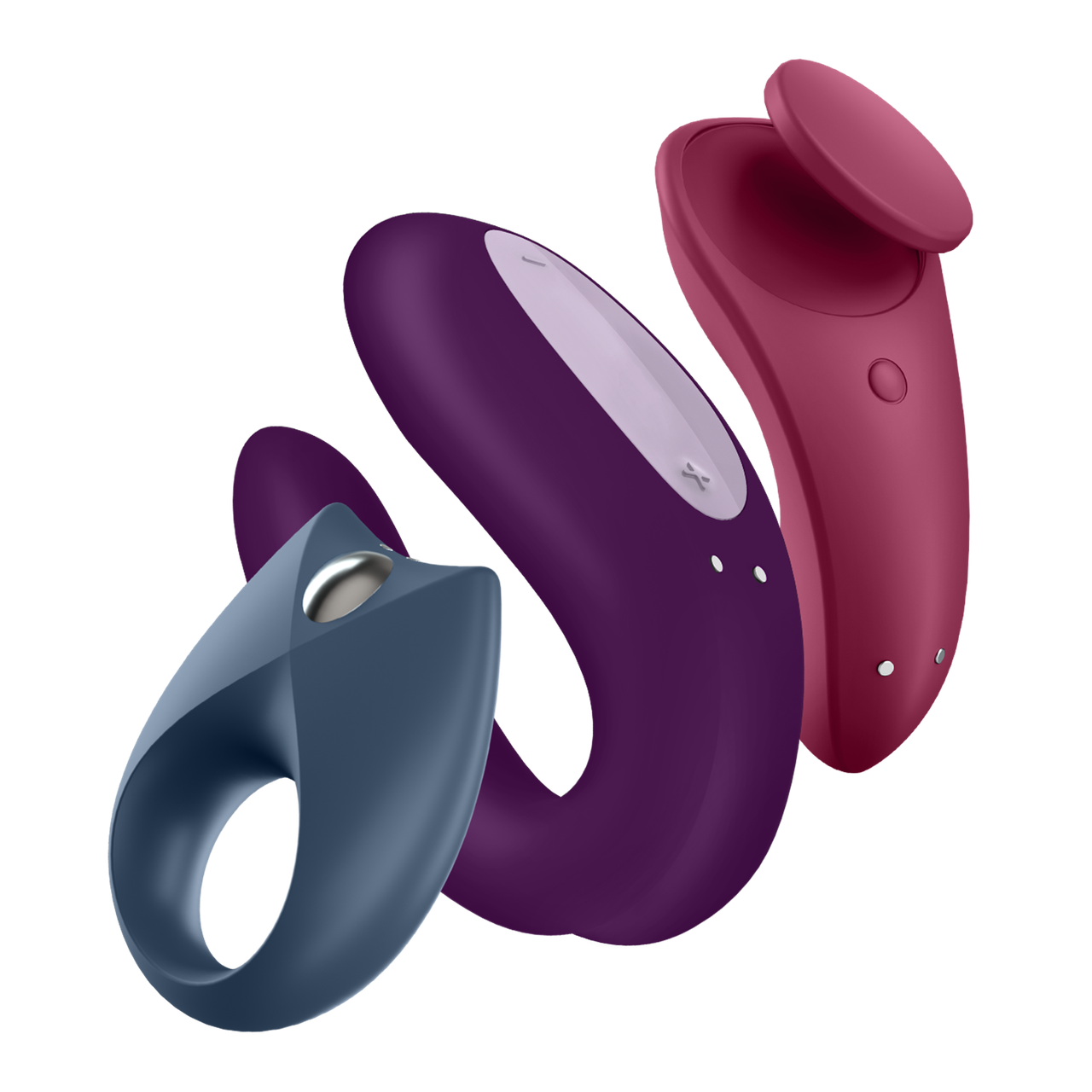 Набор Satisfyer Partner Box 3 (Double Joy, Sexy Secret, Royal One)