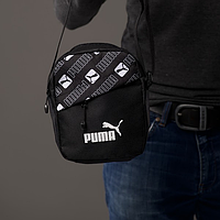 Месенджер Пума Puma барсетка сумка Брендова барсетка Барсетка Барсетка шкіряна барсетка на плече лого мікс