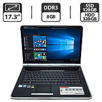 Ноутбук Packard Bell EasyNote LJ65/ 17.3" 1600x900/ Pentium T4300/ 8GB RAM/ 120GB SSD+320GB HDD/ G210M 512MB