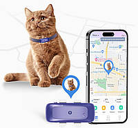 P1 GPS Dog Cat (6,5 фунтов +) Tracker - для защиты от потери без ограниченного расстояния, водонепроницаемого