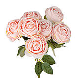 Букет троянд "Амелі", ніжно-рожевий, 43 см ELISEY, фото 2