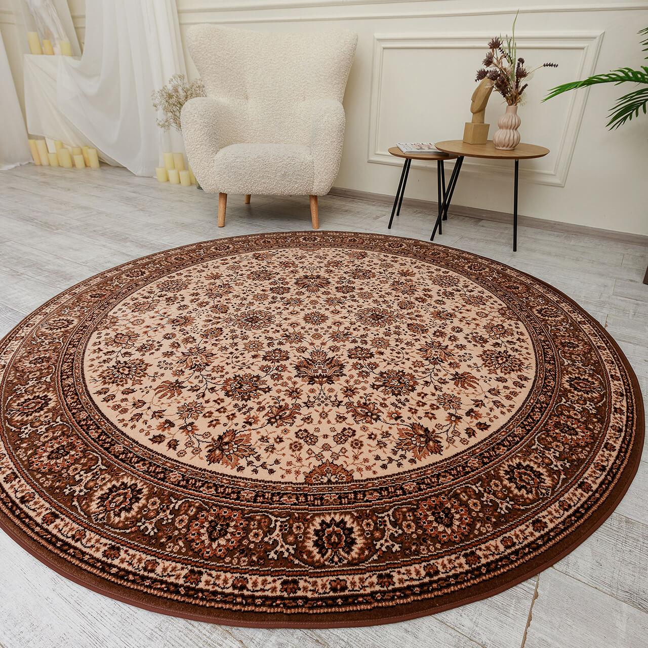 Кілім ROYAL 1570/504 2Х2 Бежеве коло