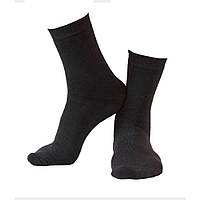 Шкарпетки (№268) високі без малюнка L101чол (41-45)/ Чорні / 12шт/уп